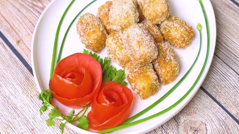 Đậu hũ chiên lắc phô mai