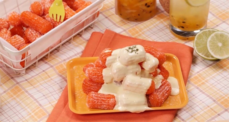 Bánh churros phô mai