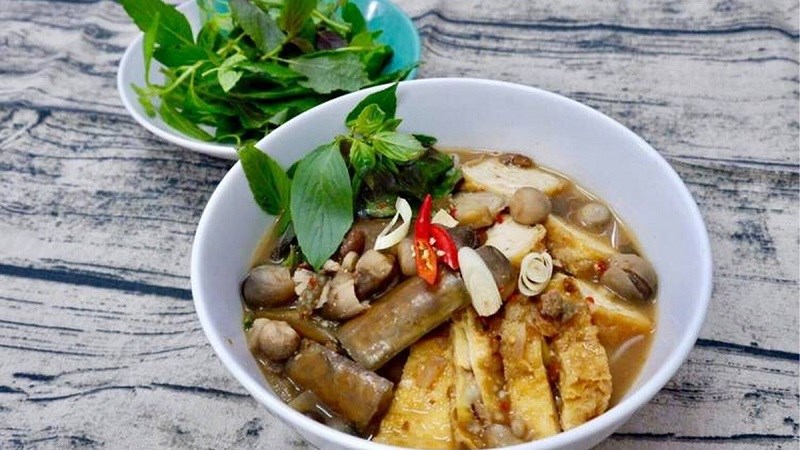 Bún mắm chay