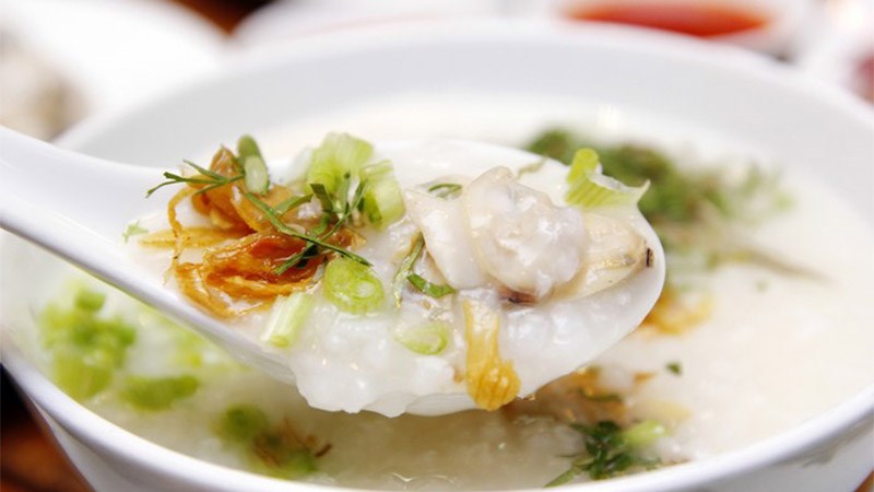 Cháo hàu Long Sơn