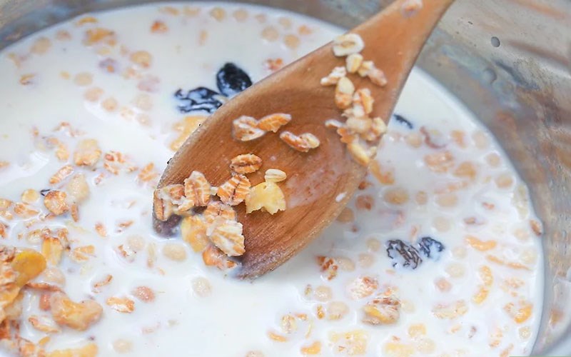 Nấu muesli