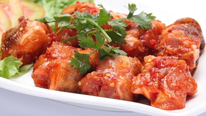 thịt thỏ nướng thanh tr&agrave;