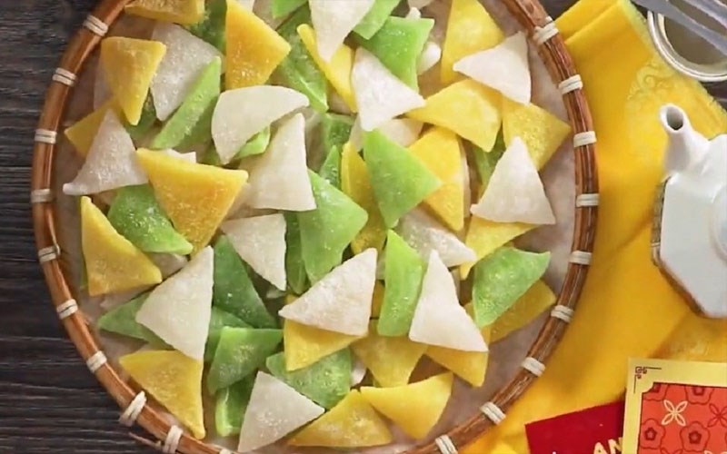 Mứt dừa miếng dẻo