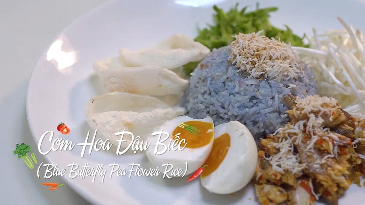 Cơm hoa đậu biếc