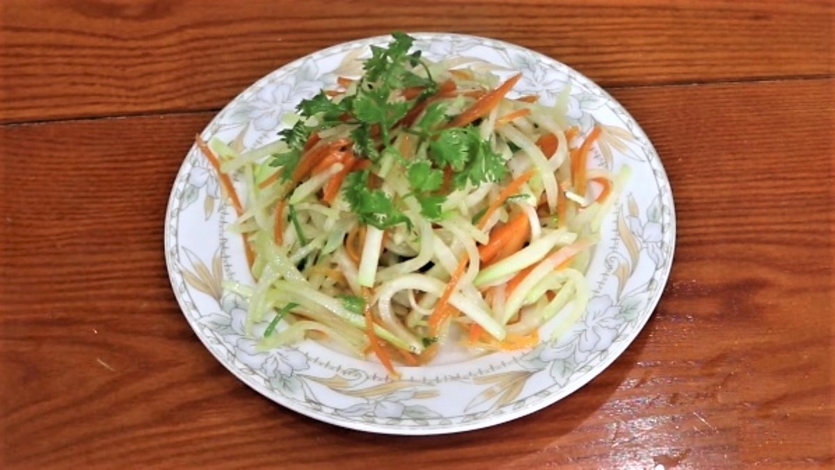 Su hào xào cà rốt