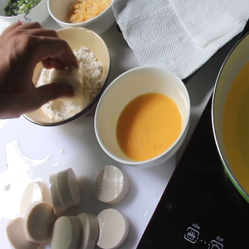 cách làm đậu hũ trứng