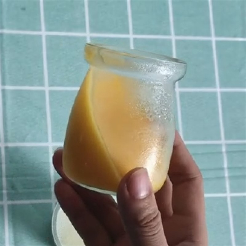 Bước 4 Đổ khuôn Pudding xoài