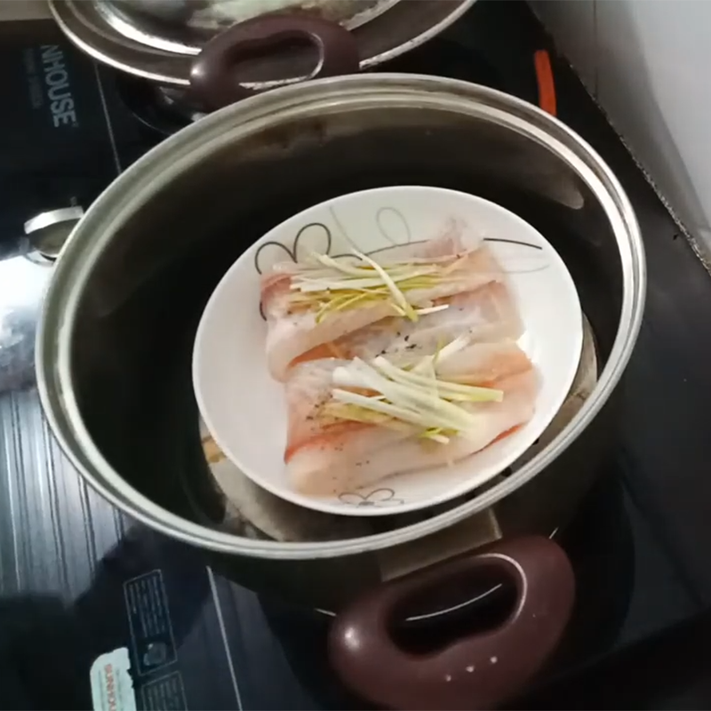 Bước 3 Hấp cá Cá basa hấp xì dầu