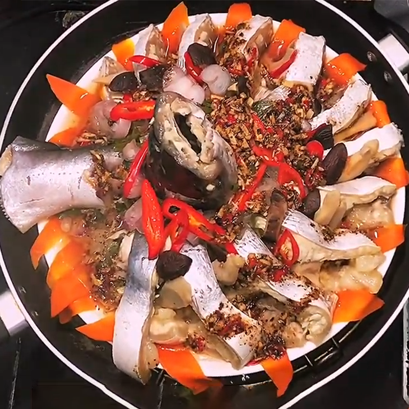 Bước 3 Hấp cá Cá basa hấp gừng
