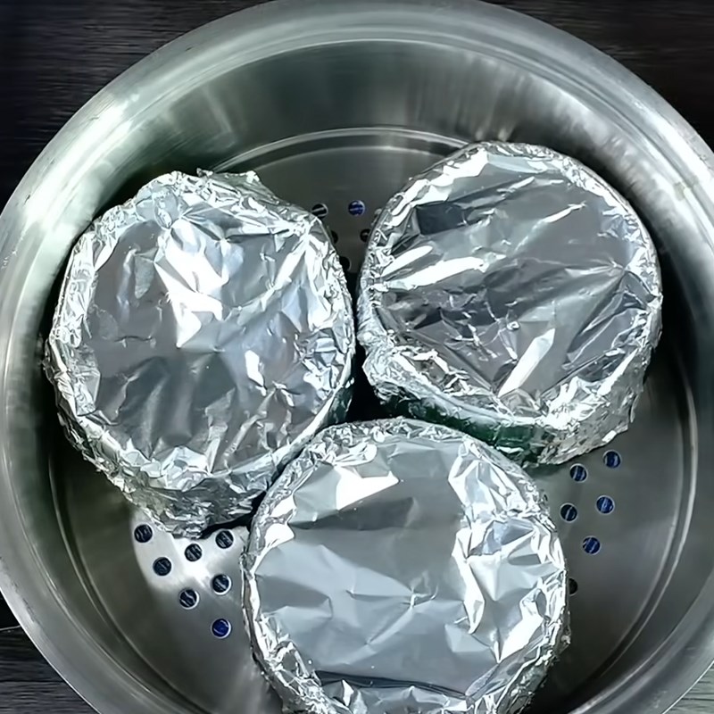 Bước 6 Hấp bánh Bánh gạo lá dứa