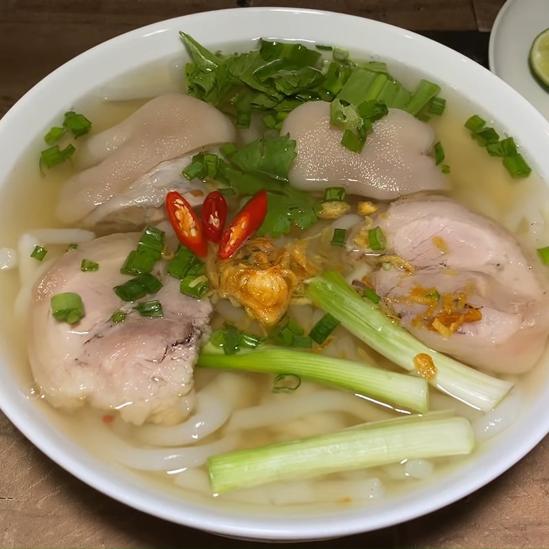 Bước 4 Hoàn thành Bánh canh Trảng Bàng Tây Ninh