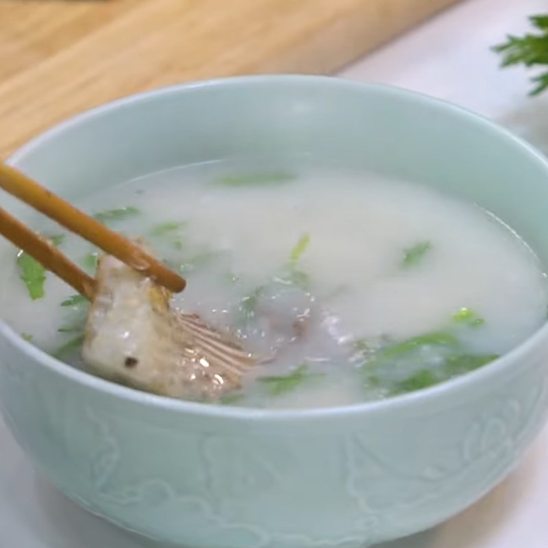 Bước 4 Hoàn thành Cháo cá Bắc Ninh