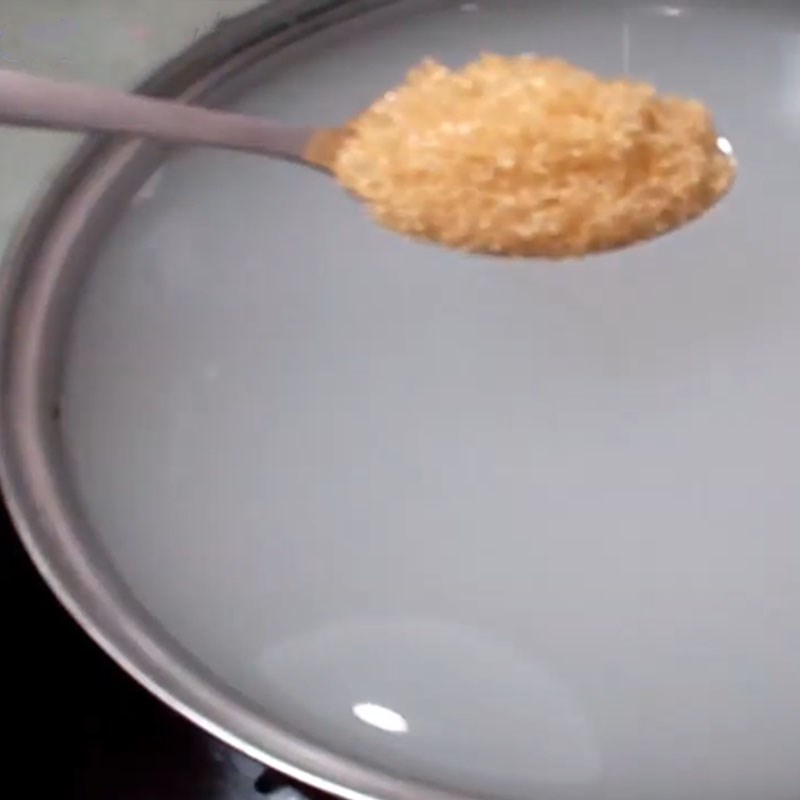 Bước 3 Nấu nước vo gạo Mùng chua Nghệ An