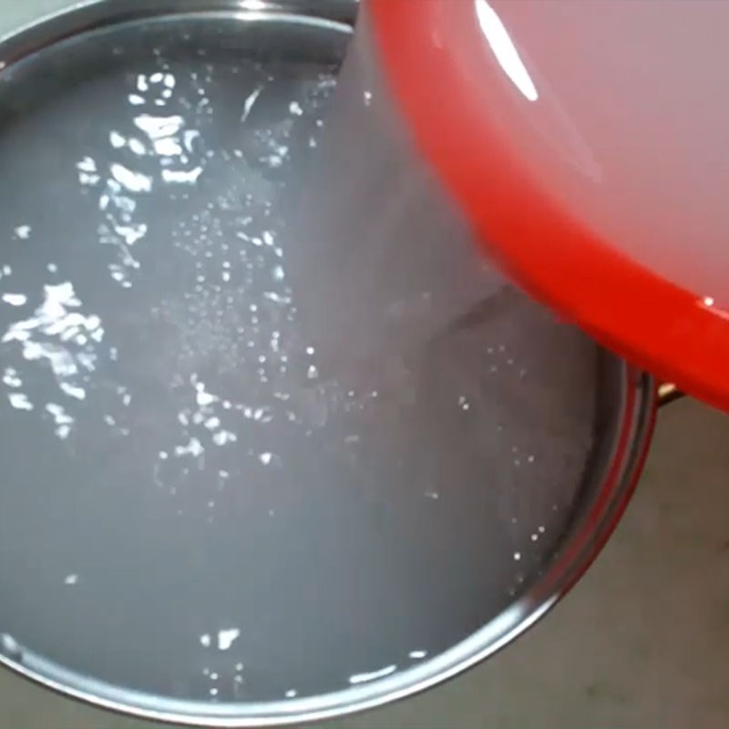 Bước 3 Nấu nước vo gạo Mùng chua Nghệ An