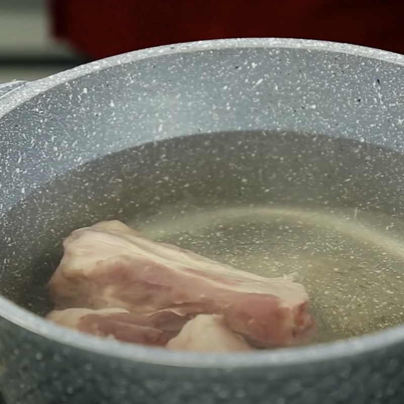 Bước 5 Nấu súp Súp khoai tây viên nhân thịt