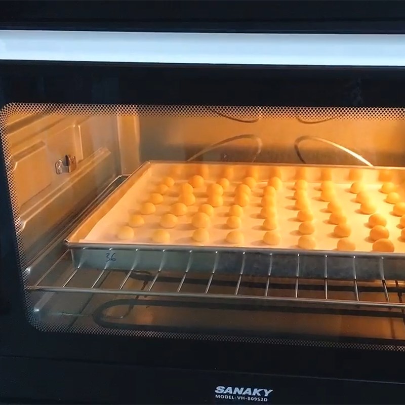 Bước 4 Nướng bánh Bánh quy sữa mini