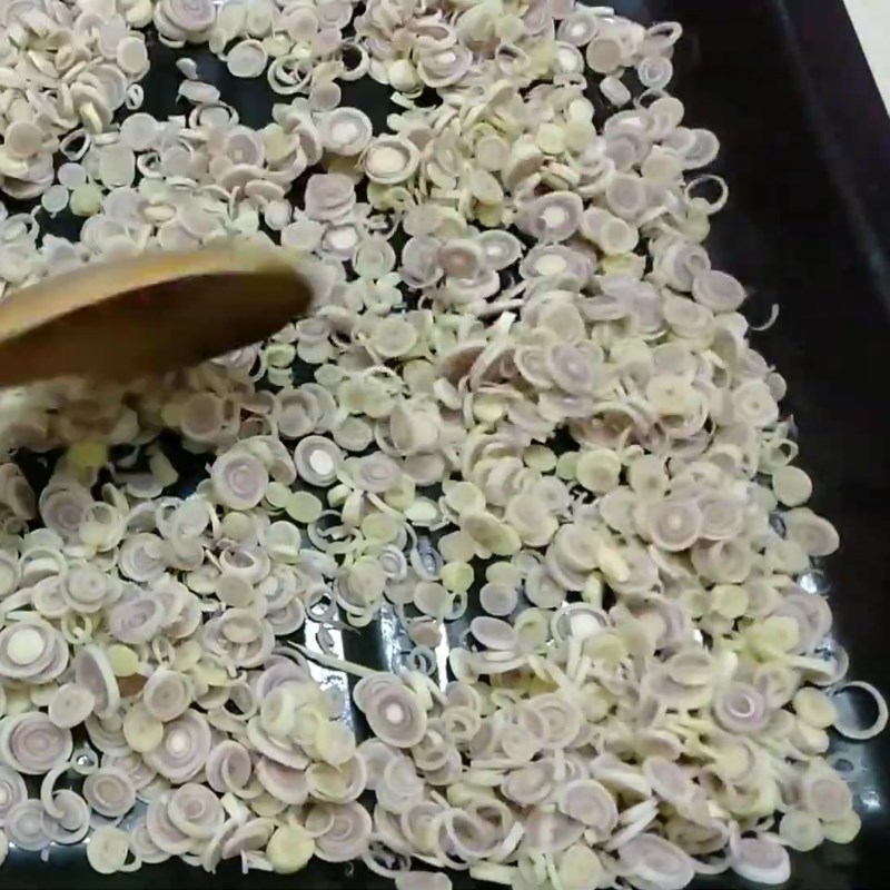 Bước 2 Sấy sả Sả sấy khô