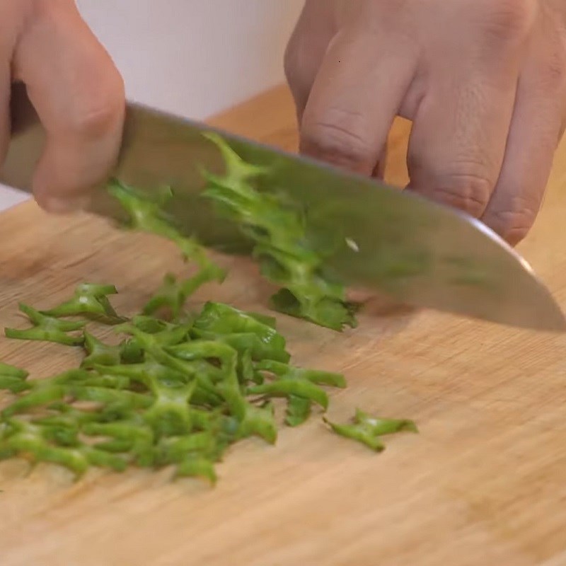 Bước 1 Sơ chế nguyên liệu Cơm hoa đậu biếc