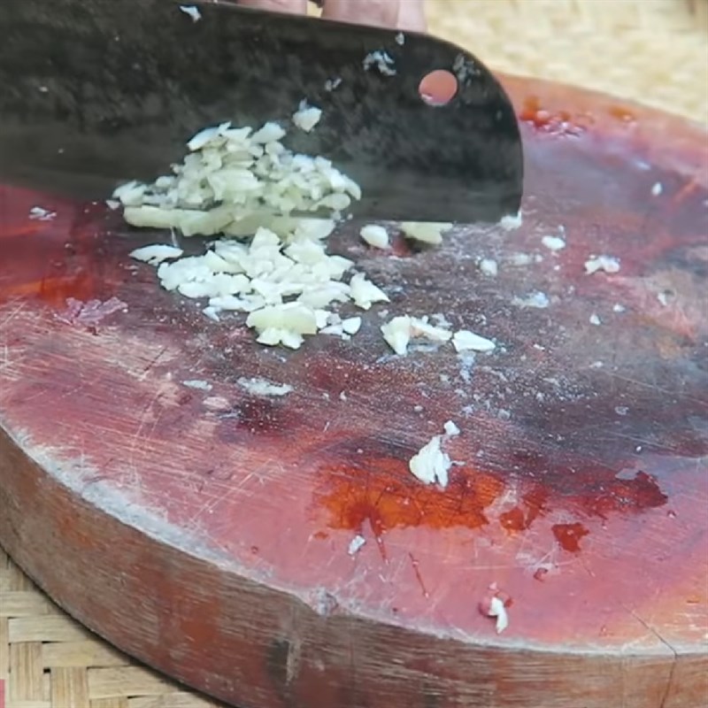 Bước 1 Sơ chế nguyên liệu Trâu xào lá lốt