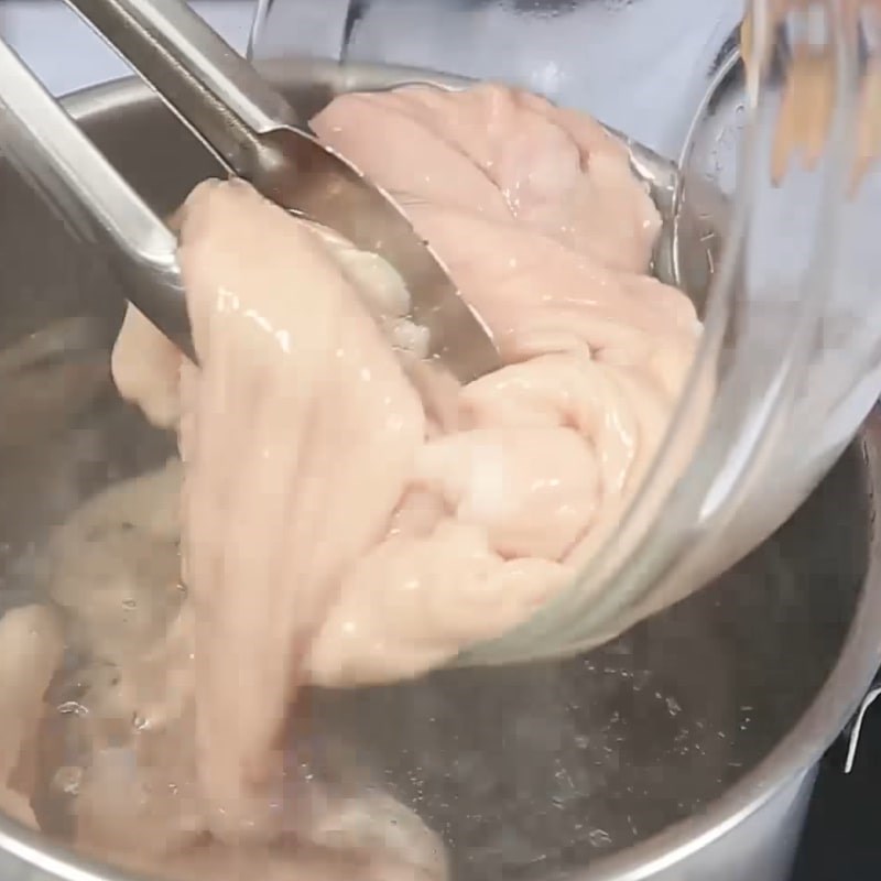 Bước 1 Sơ chế thú linh Khấu linh nướng