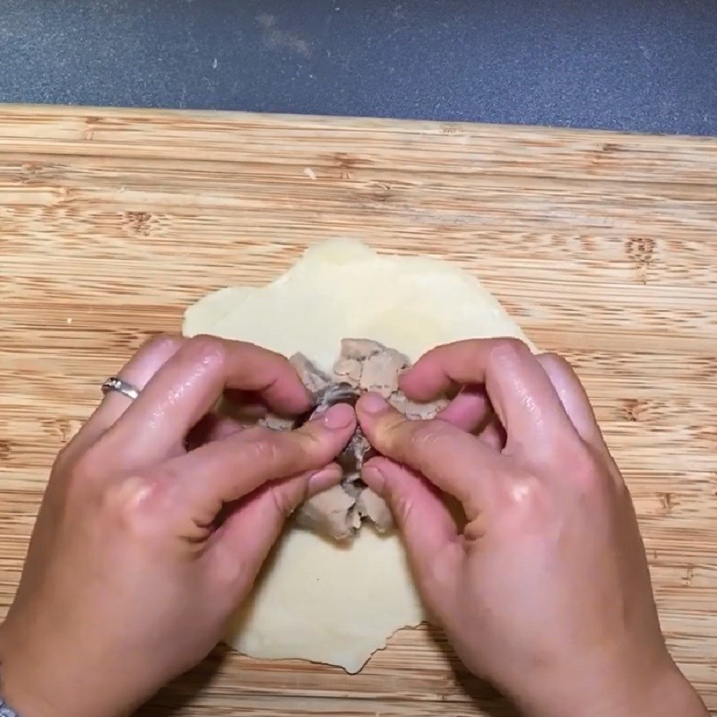 Bước 5 Tạo hình bánh Bánh hạt dẻ sapa nướng