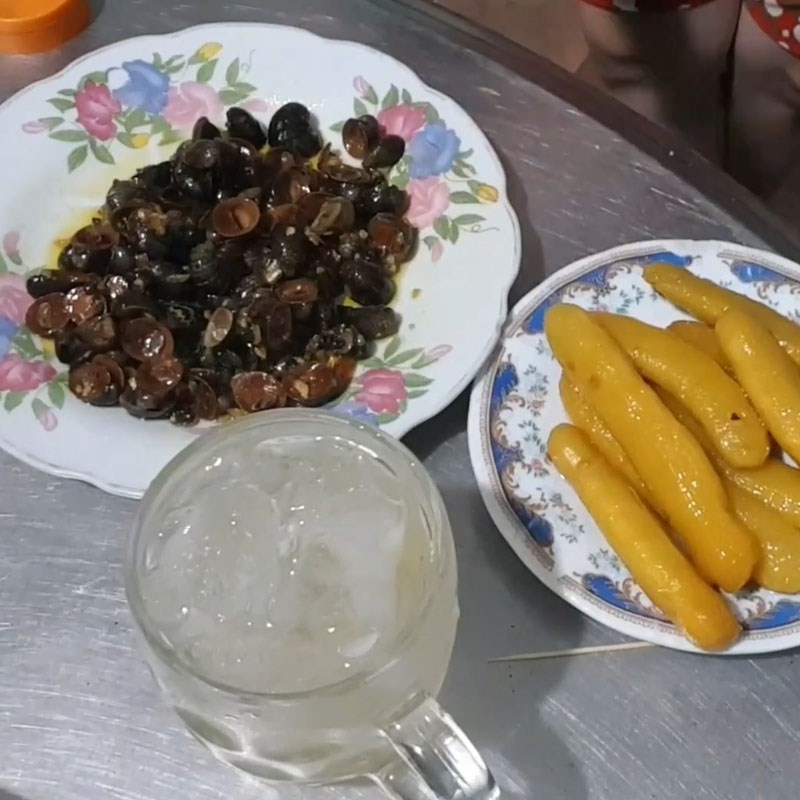 Bước 4 Thành phẩm Ốc dừa xào bơ