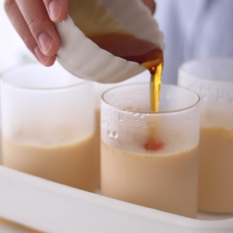 Bước 7 Trang trí Pudding sữa caramel