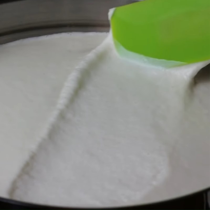 Bước 4 Trộn và ủ bột bánh lần 2 Bánh bò nướng không trứng gà