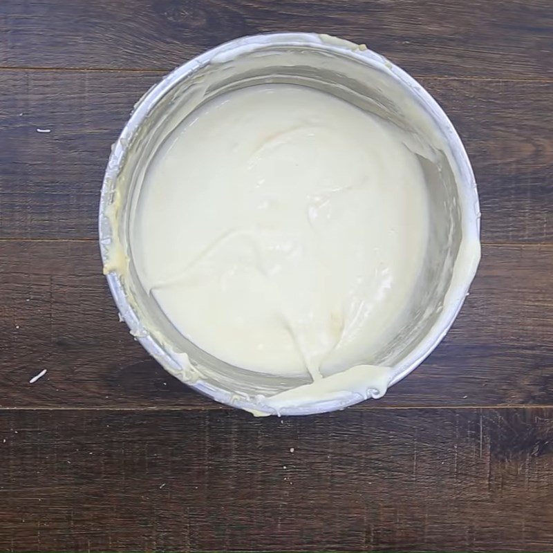 Bước 4 Trộn hỗn hợp bột bánh rán Bánh rán doremon nhân kem sầu riêng