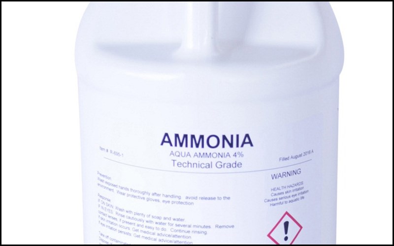 dùng Amoniac