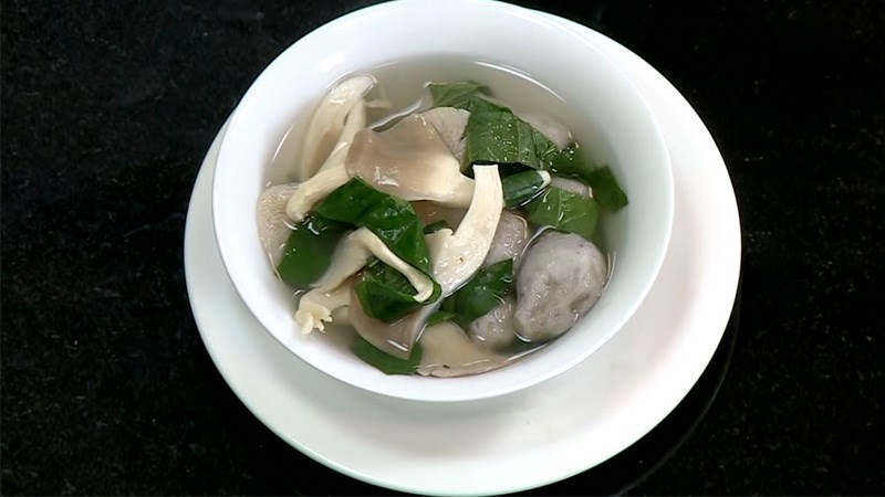 Canh cải chua chay