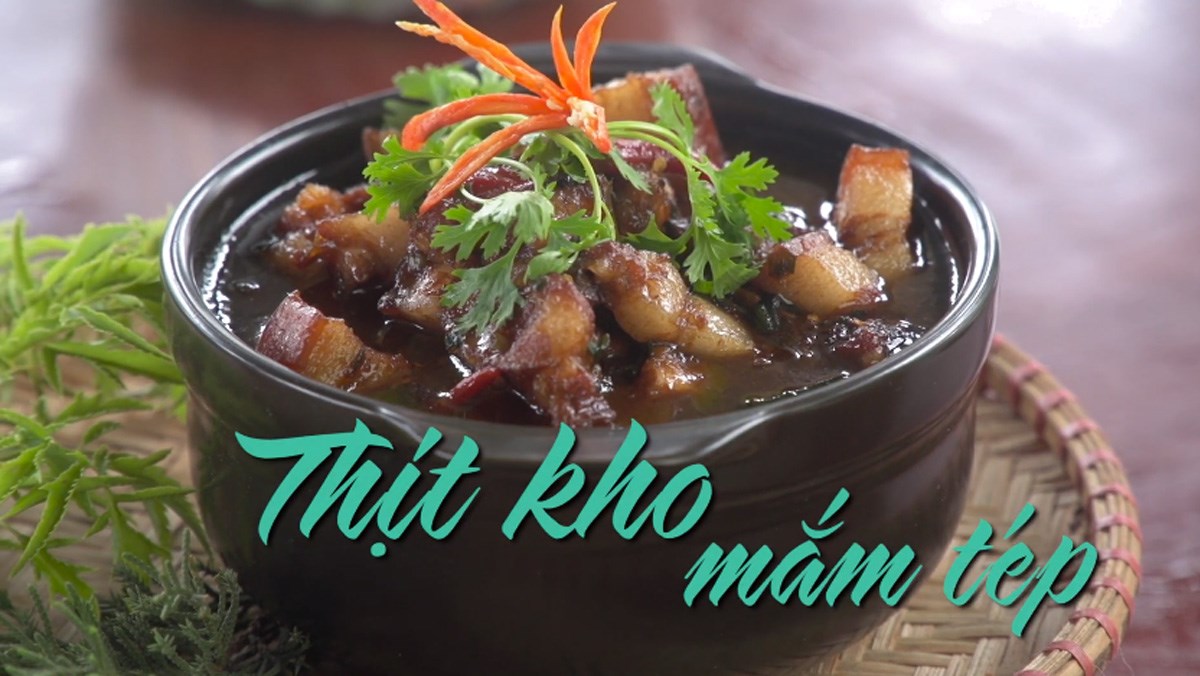 Bí quyết cách kho thịt mắm tép ngon đậm đà của Việt Nam