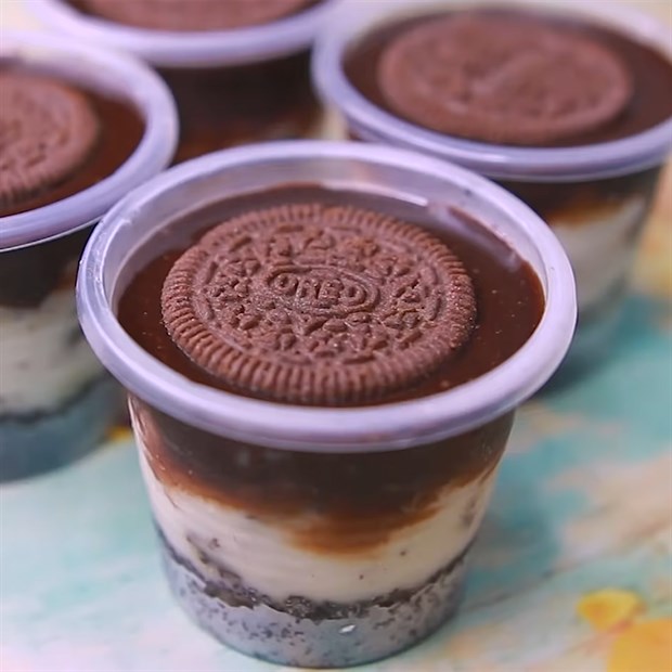 Cách làm pudding Oreo mát lạnh béo thơm ngon khó cưỡng