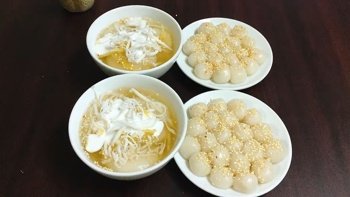 Bánh trôi chay đậu xanh