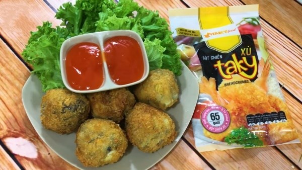 Trứng vịt lộn chiên giòn