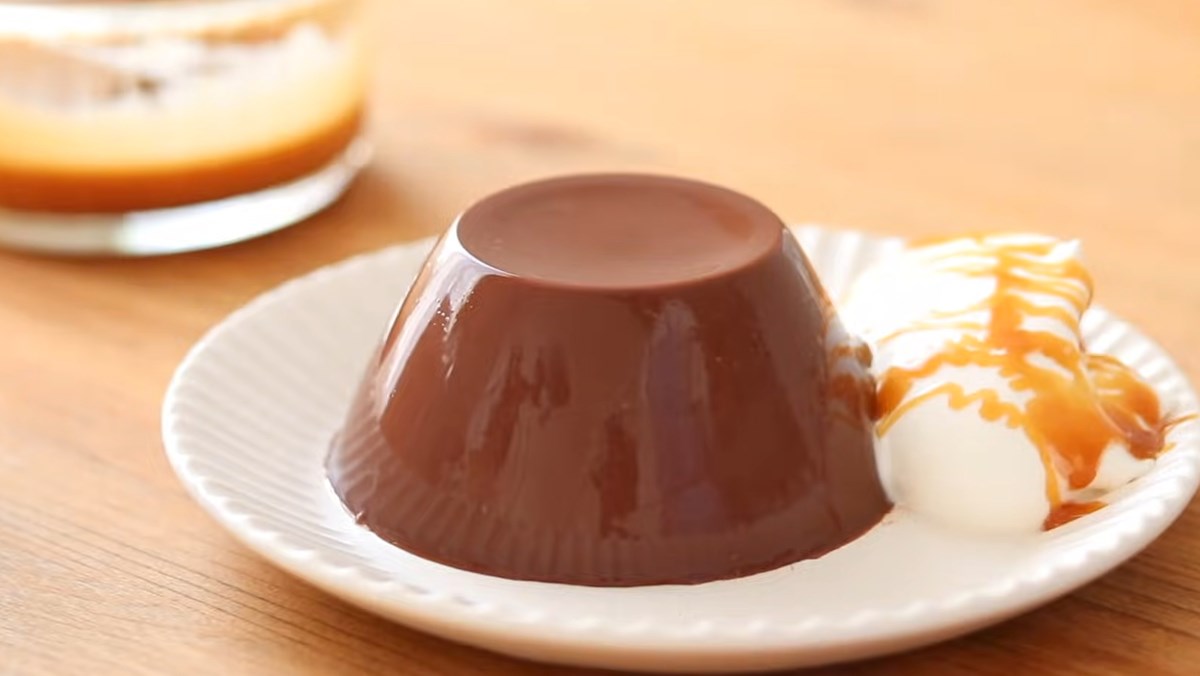 Pudding cacao (có gelatin)