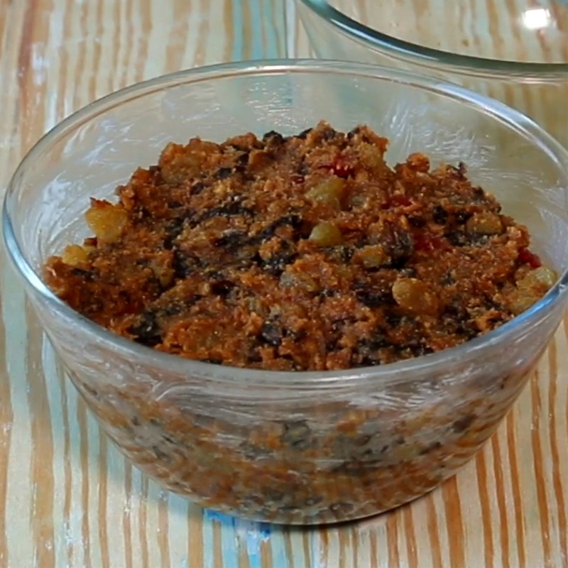 Bước 4 Đổ khuôn bánh Christmas Pudding