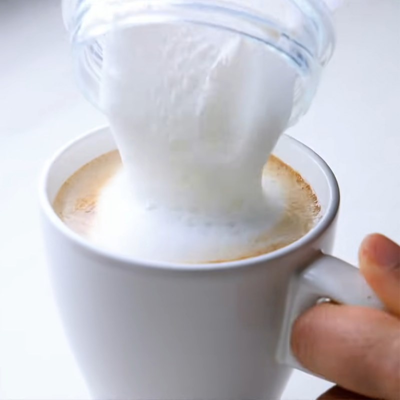 Bước 3 Hoàn thành Cà phê mocha