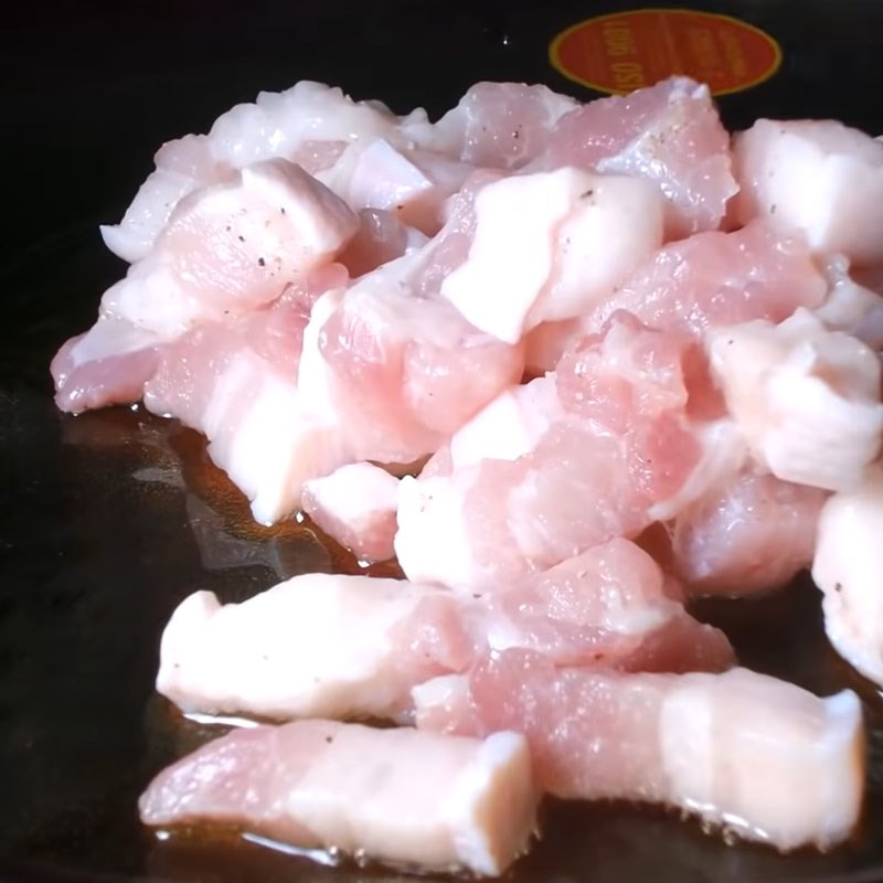 Bước 4 Kho thịt Thịt kho chua ngọt