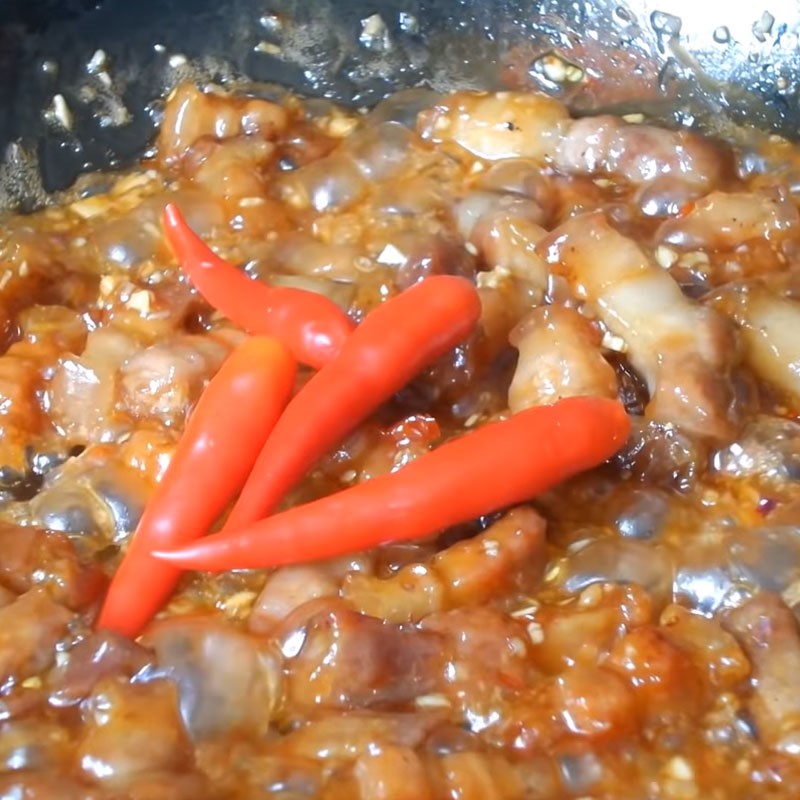 Bước 4 Kho thịt Thịt kho chua ngọt