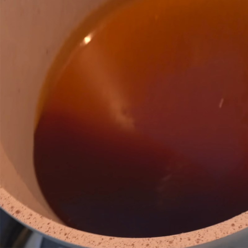Bước 1 Làm caramel Bánh bò bông caramel - Huat Kueh