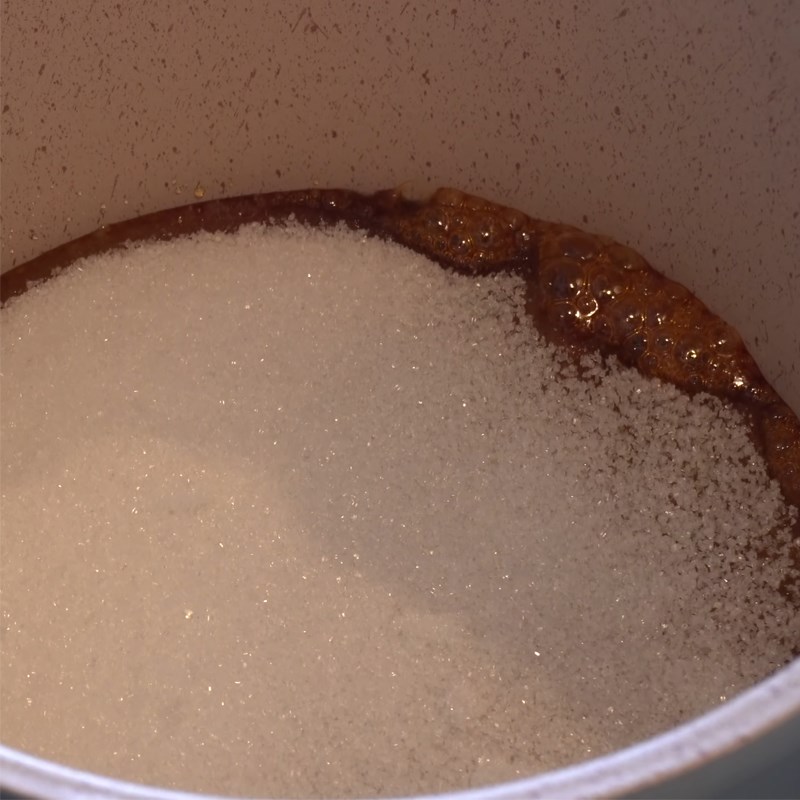 Bước 1 Làm caramel Bánh bò bông caramel - Huat Kueh