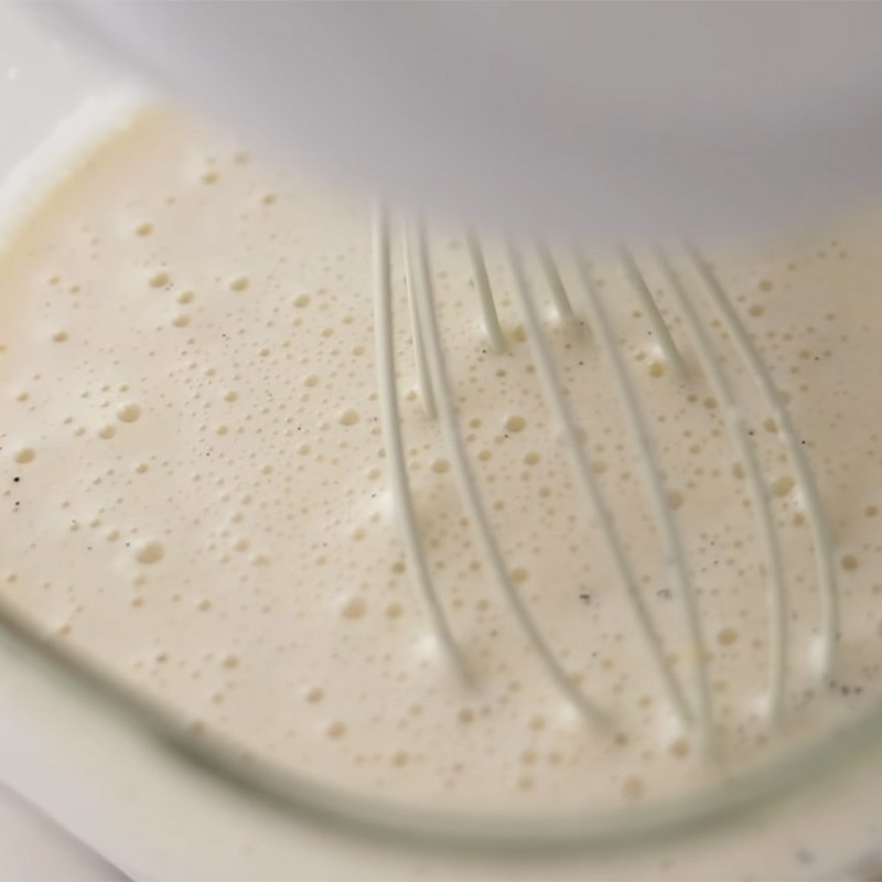 Bước 6 Làm hỗn hợp kem cháy Bánh tart kem cháy