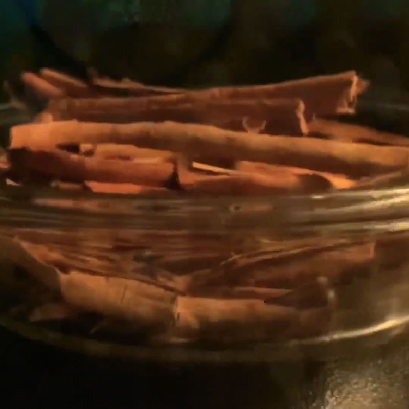 Bước 2 Làm khô quế Bột quế