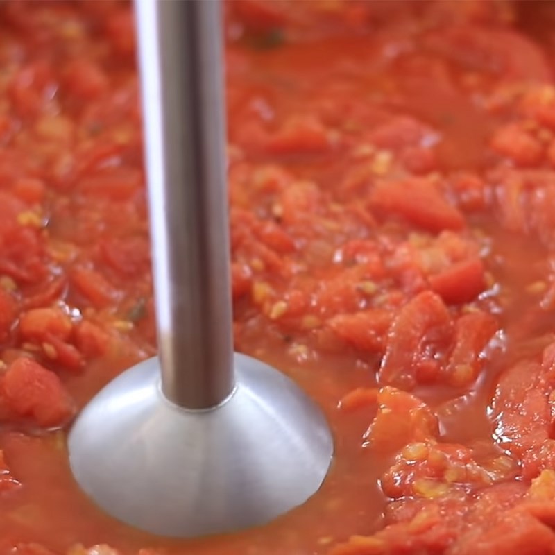 Bước 3 Làm sốt cà chua Sốt cà chua