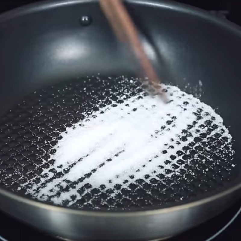 Bước 2 Rang vừng và rang muối Muối vừng tôm khô