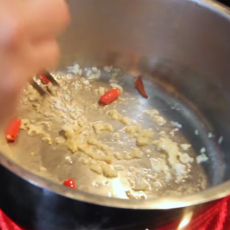 Bước 4 Nấu canh Canh chua cá bông lau