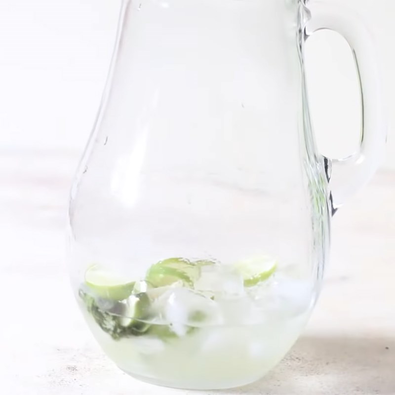 Bước 3 Pha mojito mojito dưa hấu