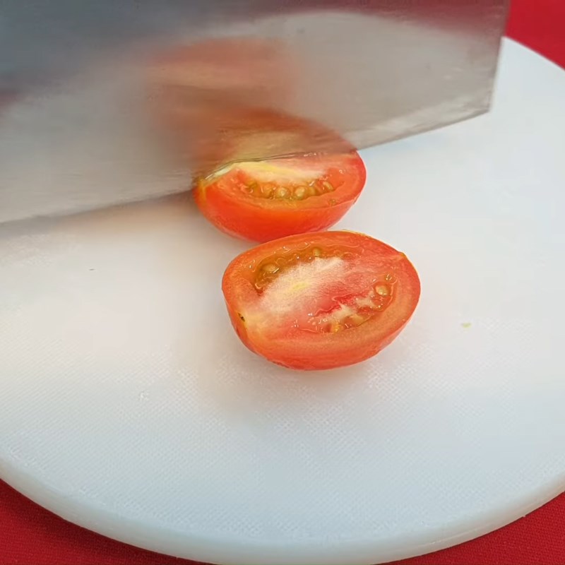 Bước 2 Sơ chế các nguyên liệu còn lại Nấm rơm xào chua ngọt