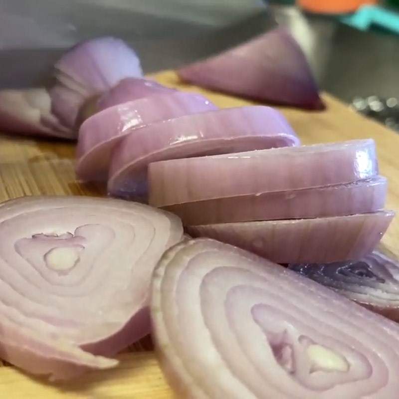 Bước 1 Sơ chế nguyên liệu Khô cá sửu chưng thịt băm và trứng